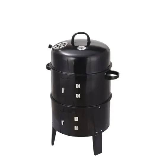 ORRD Double-Layer Charcoal Grill | Smokeless Vertical BBQ Stove for Healthy Braising & Smoking | Outdoor Cooking image {8}