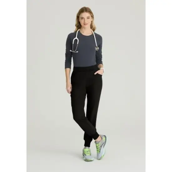 Skechers Vitality By Barco Women's Electra 5-Pocket Mid-Rise Jogger Scrub Pant image {1}