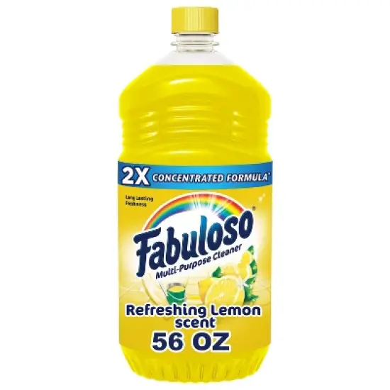 Fabuloso Lemon Scent Multi-Purpose Cleaner - 2X Concentrated Formula Floor Cleaner - 56 fl oz image {12}
