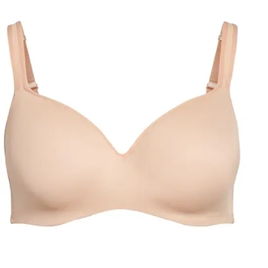 Women's Plus Size Basic Balconette Bra - beige | AVENUE image {2}