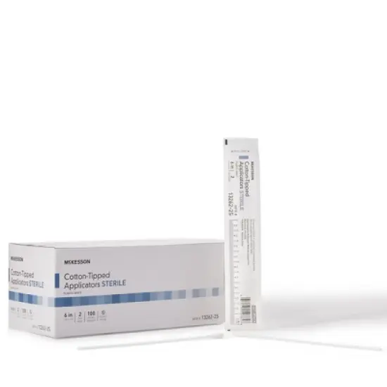 McKesson Swabstick 6'' Cotton Tip Sterile image {6}