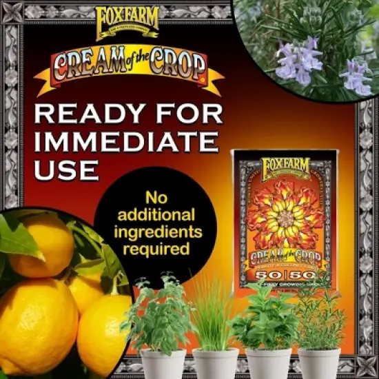 FoxFarm 50/50 Cream of the Crop Perilite & Coconut Coir, 2 cu ft image {4}