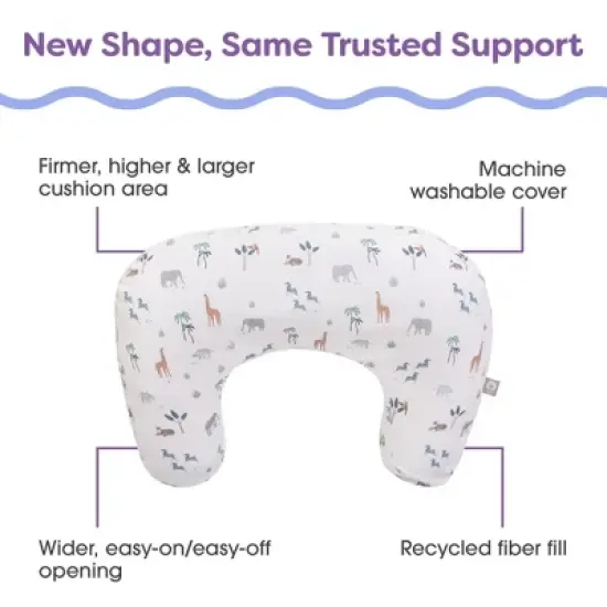 Boppy Nursing Pillow - Sand Safari Animals image {3}