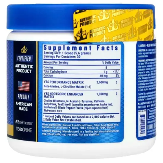 Ronnie Coleman Signature Series, Yeah Buddy Sport, Preworkout, Apple Blast, 5.71 oz (162 g) image {1}