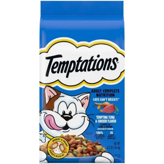 Temptations Tempting Tuna and Chicken Flavor Dry Cat Food image {12}