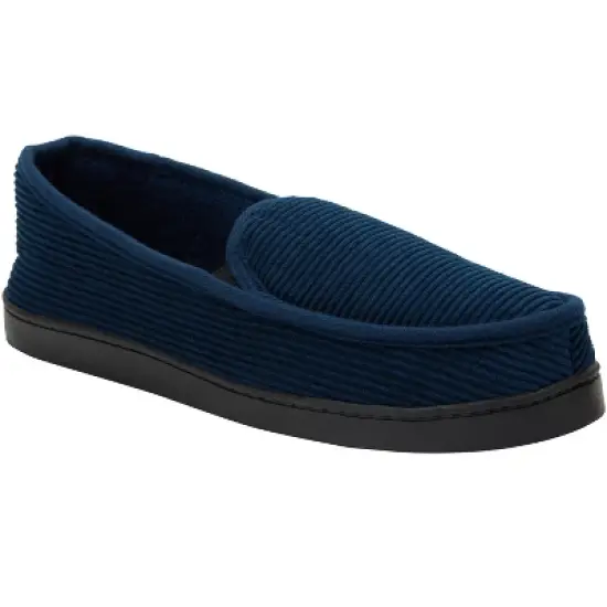KingSize Men's Wide Width Cotton Corduroy Slippers image {3}