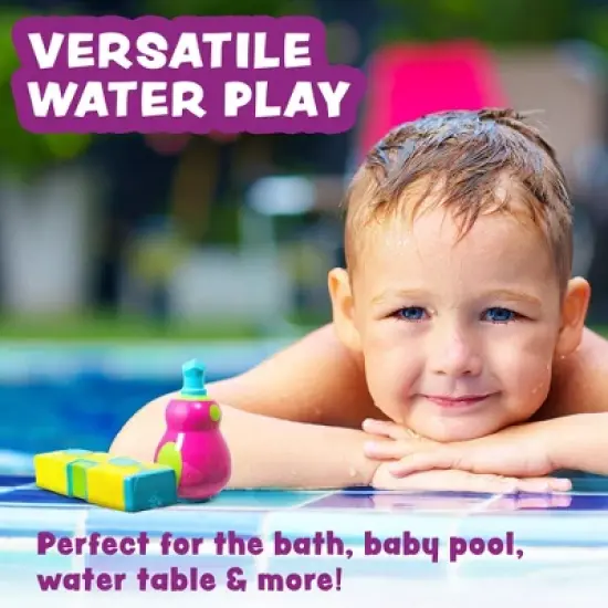 Tub Works Tools Mold Free Bath Toys, 6 Pack image {6}