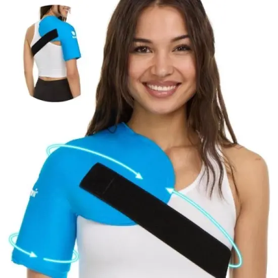 FOMI Premium Shoulder Hot Cold Solid Gel Ice Pack image {4}