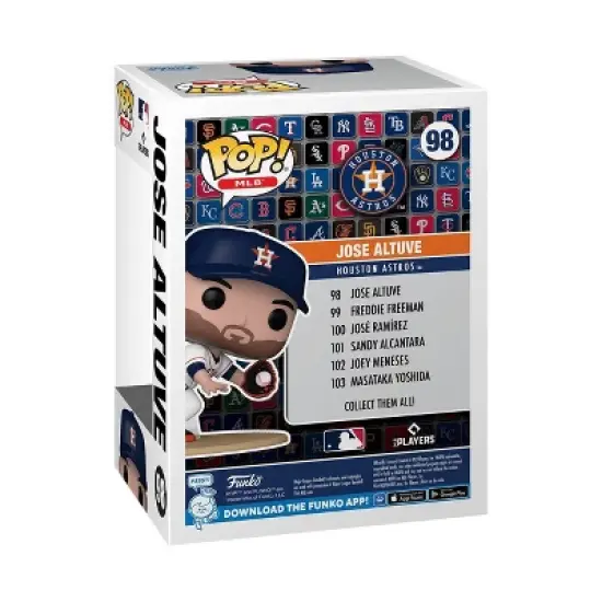 Funko POP! MLB: Houston Astros - Jose Altuve image {2}