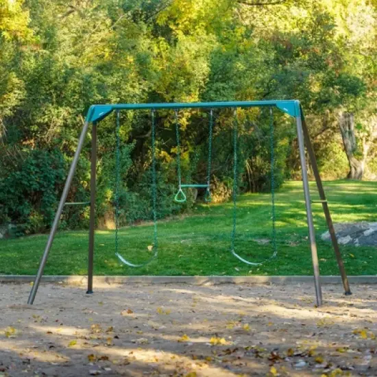 Lifetime Playset 10' Swing Set - Earthtone image {3}