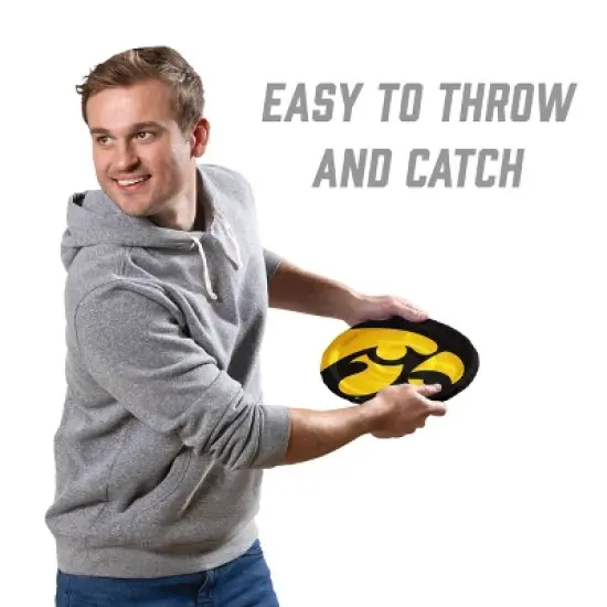 NCAA Iowa Hawkeyes Flimzee Flying Disc: Polyester Toy for Ages 2+ image {3}
