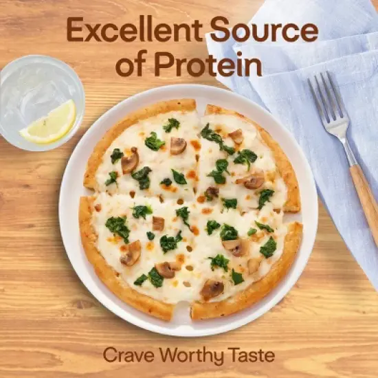 Lean Cuisine Protein Kick Spinach & Mushroom Frozen Veggie Pizza - 6.1oz image {6}