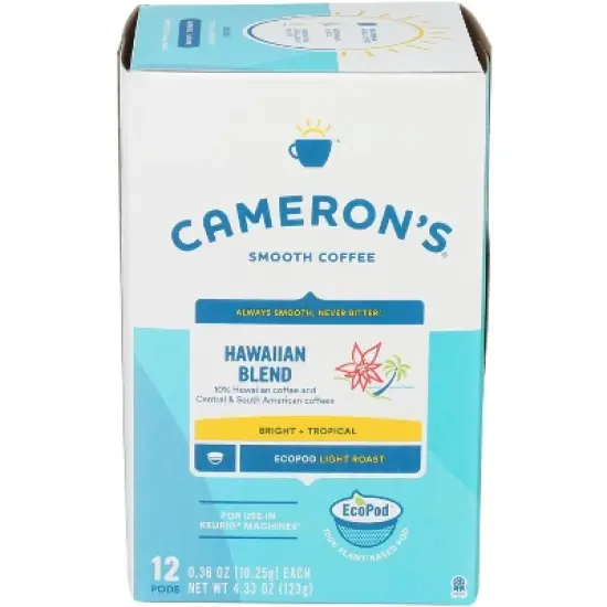 Cameron's Hawaiian Blend Coffee - Case of 6 - 4.33 oz image {1}