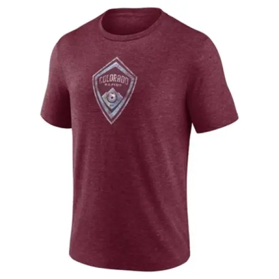 MLS Colorado Rapids Men's Short Sleeve Tri-Blend T-Shirt image {1}