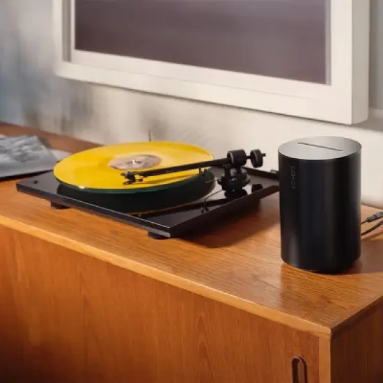 Sonos Era 100 Voice-Controlled Wireless Smart Speaker with Bluetooth, Trueplay Acoustic Tuning Technology, & Amazon Alexa Built-In (Black) image {5}