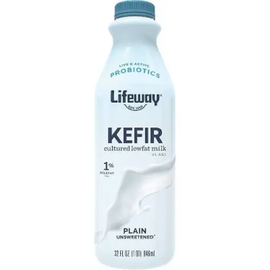 Lifeway Kefir Plain Low Fat Milk Smoothie - 32 fl oz image {4}