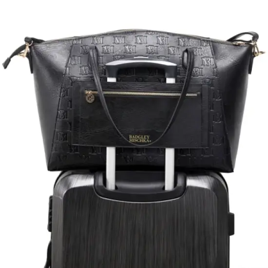 Badgley Mischka Caroline Travel Weekender Bag image {4}