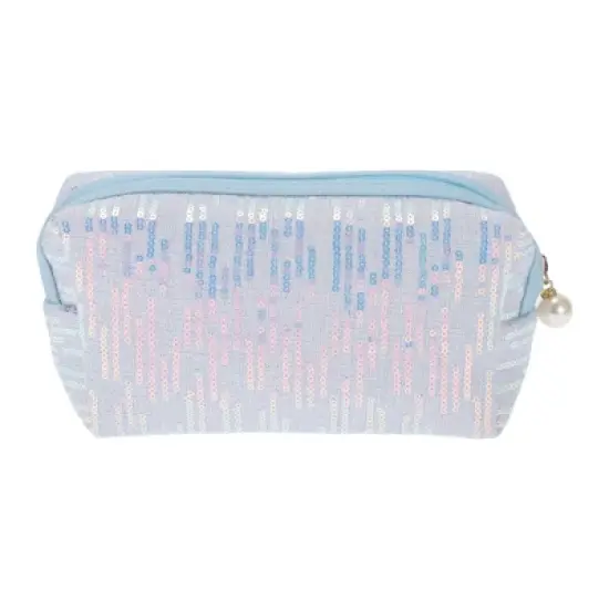 Unique Bargains Women Durable Fashionable Sequin Makeup Bag 1 Pc image {4}