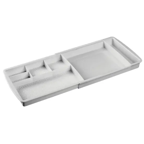 mDesign Expandable Makeup Organizer Tray for Bathroom Drawers image {9}