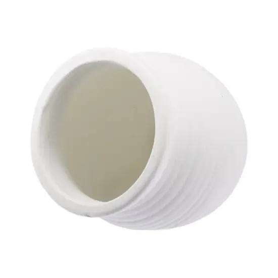 Unique Bargains Ceramic Aquarium Hideaway Rock Cave Fish Tank Decoration White 3.19"x3.11" image {5}