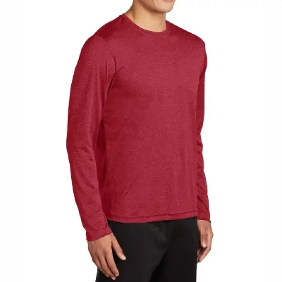 Mafoose Men's Long Sleeve Heather Contender Tee image {7}