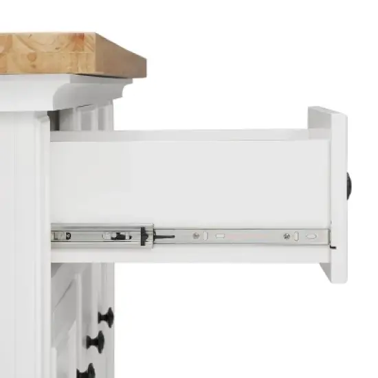 Julia Wood Top Kitchen Island - Crosley image {15}