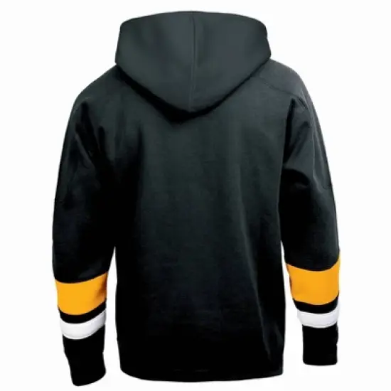 NHL Pittsburgh Penguins Men's Long Sleeve Hooded Sweatshirt with Lace image {1}