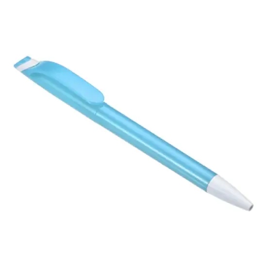 Unique Bargains Plastic Medium Point Smooth Writing Black Ink Rotary Ballpoint Pens 14 Pcs image {3}