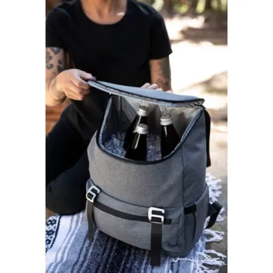 Picnic Time On The Go Traverse Outdoor 28 Can Soft Cooler Backpack image {6}