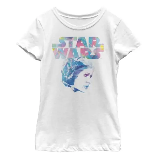 Girl's Star Wars Modern Princess Leia Profile T-Shirt image {3}