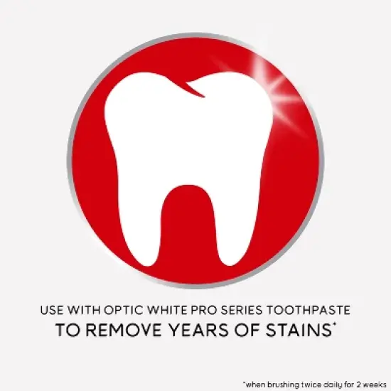 Colgate Optic White Pro Series Manual Toothbrush - 2ct image {6}