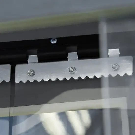 PawHut Dog House Outdoor, Cabin Style Pet Home Cottage, Weather Resistant, with Raised Feet, Terrace, Openable Top, for Medium Sized Dog image {5}