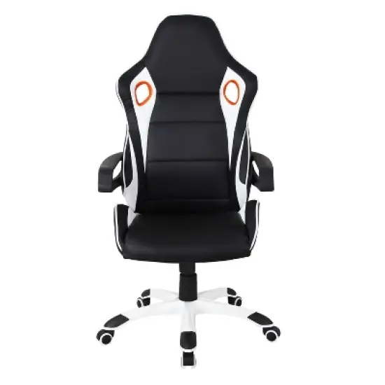 Racing Style Home & Office Chair Black - Techni Mobili image {2}