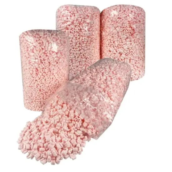 UOFFICE Anti-Static Packing Peanuts 14 Cu. Ft. Industrial Shipping Void Fill image {9}