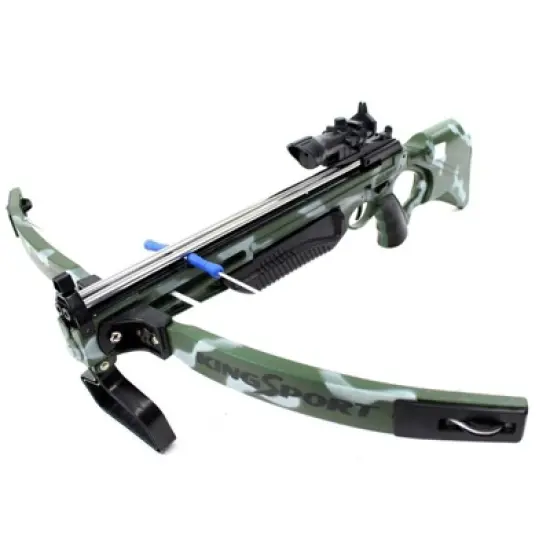 Insten Military Crossbow Playset with 3 Suction Cup Arrows & 30" Scope, Camouflage Toys for Kids image {3}