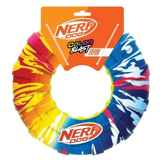 NERF TPR Color Blast Flyer Dog Toys image {6}