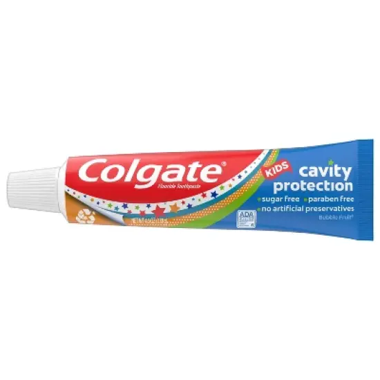 Colgate Kids' Cavity Protection Fluroide Toothpaste - Bubble Fruit - 4.6oz image {15}