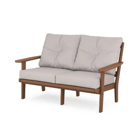 POLYWOOD Prairie Deep Seating Outdoor Patio Loveseat image {3}