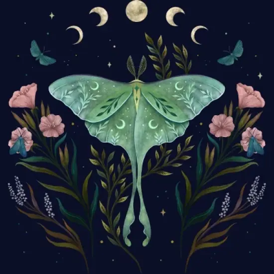 Junior's Design By Humans Luna and Forester By EpisodicDrawing T-Shirt image {1}