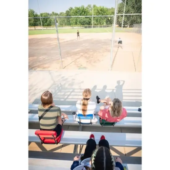 Stansport Steel Frame Foldable Coliseum Seat - Blue image {12}