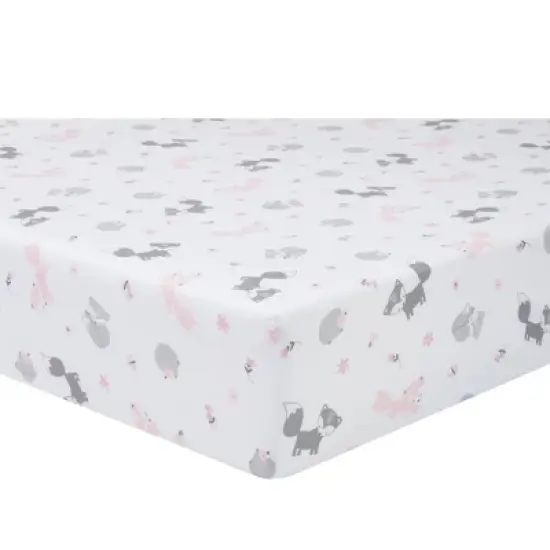 Sammy & Lou Lots of Fox Microfiber Crib Sheet - 2pk image {1}