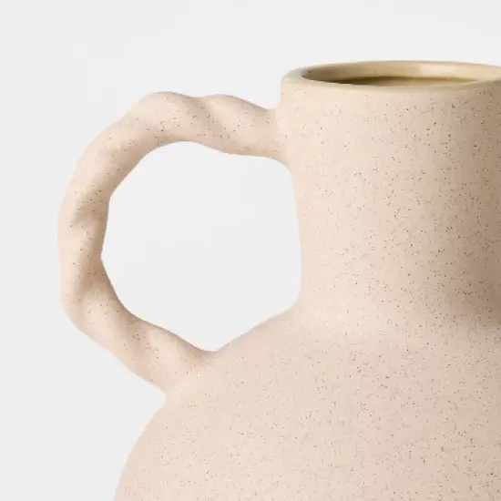 Twisted Handle Ceramic Vase - Threshold&trade; designed with Studio McGee image {2}