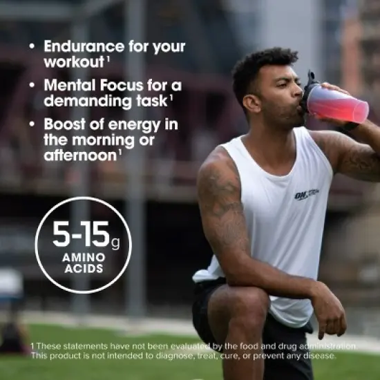 Optimum Nutrition, Essential Amino Energy, Powder, Orange Cooler, 65 Servings image {6}
