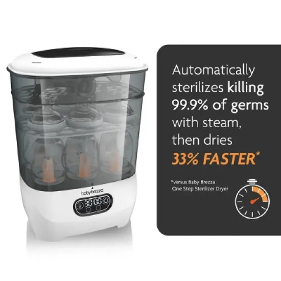 Baby Brezza Sterilizer Dryer Advanced - White image {1}