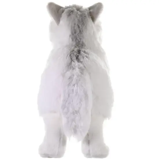 Wild Republic Cuddlekins Standing Arctic Wolf Stuffed Animal, 12 Inches image {4}