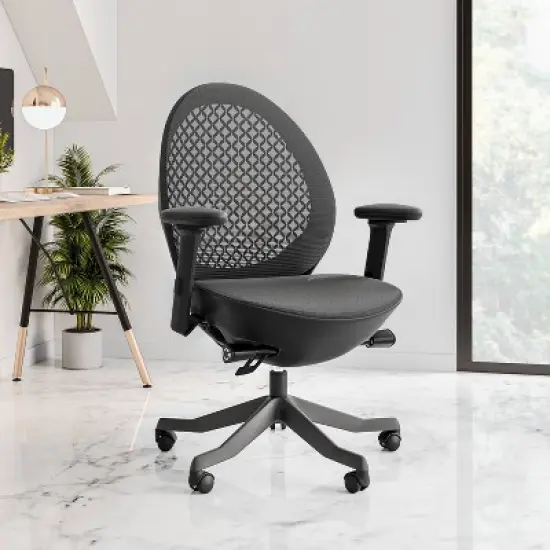 Deco Lux Executive Office Chair Black - Techni Mobili image {5}