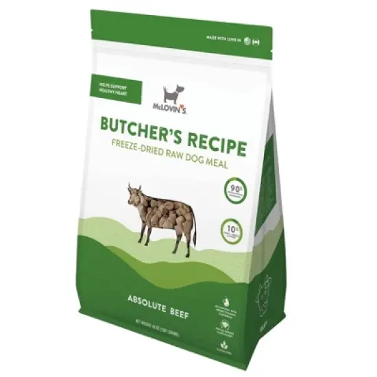 McLovin's Freeze Dried Dry Dog Food with Beef Recipe image {2}