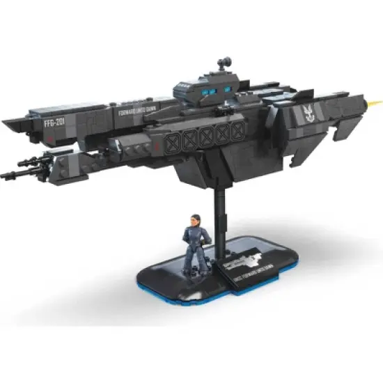 MEGA HALO UNSC Forward Unto Dawn Navy Ship Building Set - 680pcs image {2}
