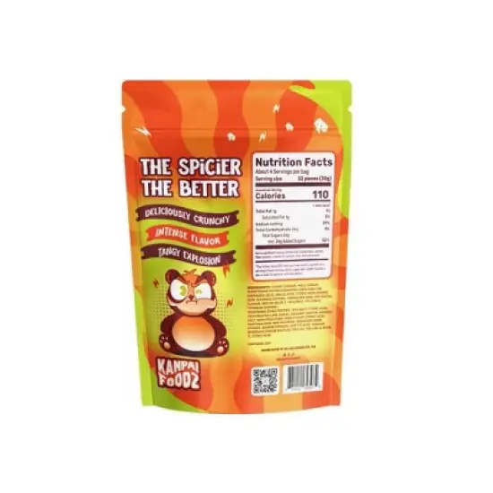 Kanpai Foodz Freeze Dried Chili Lime Candy - 4oz image {1}