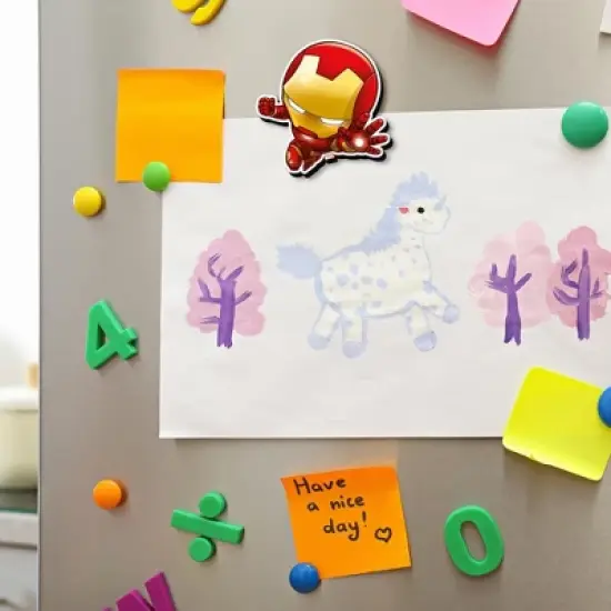 NMR Distribution Marvel Iron Man Chibi Funky Chunky Magnet image {1}